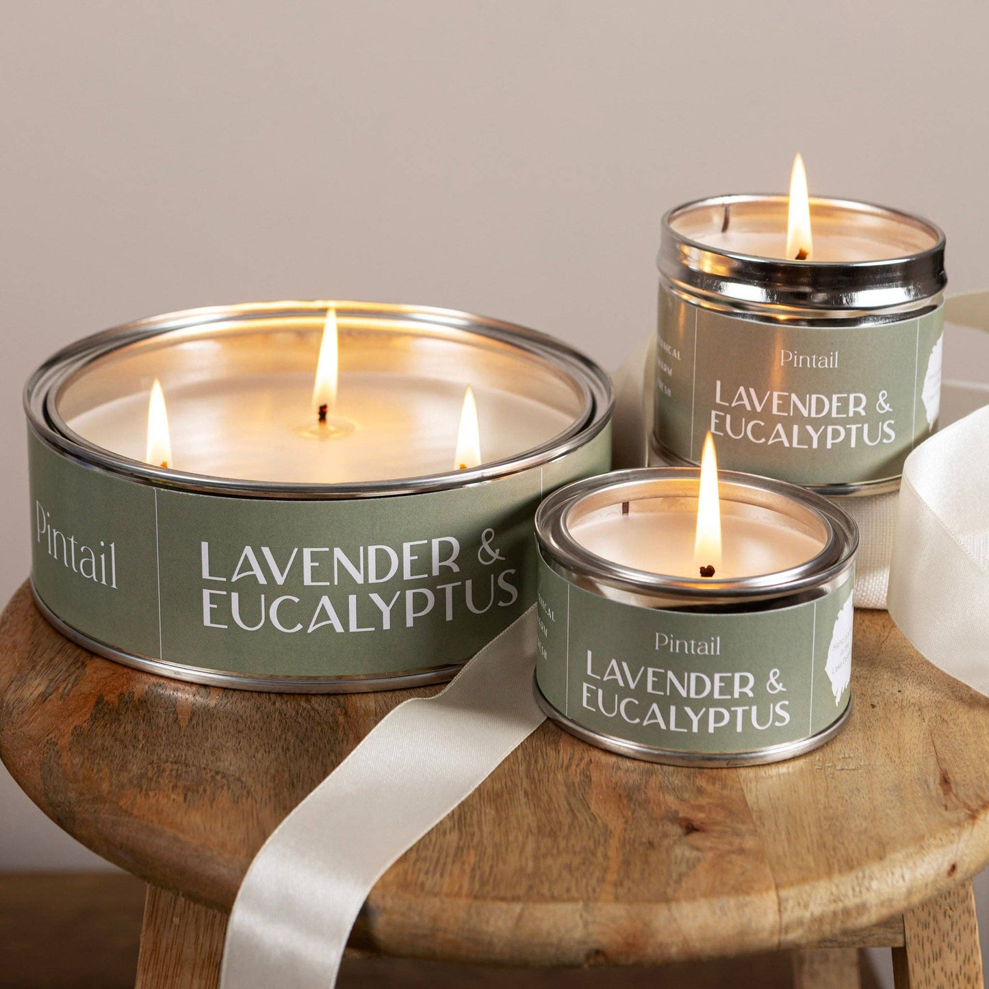 Lavender & Eucalyptus Classic Tin Candle