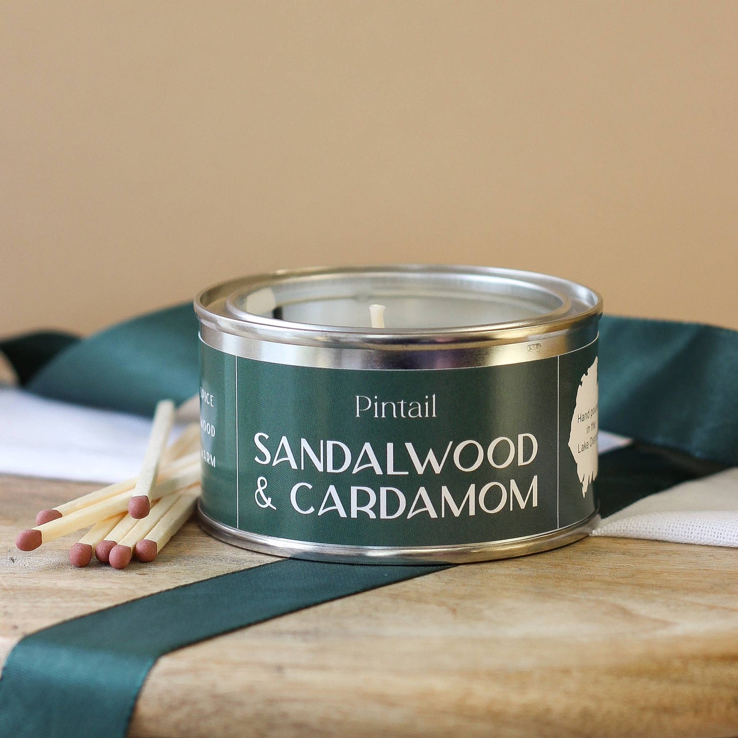 Sandalwood and Cardamom Paint Pot Candle