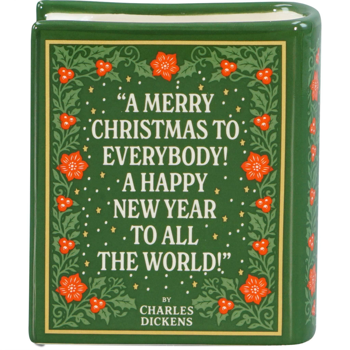 A Christmas Carol Book Plant Pot