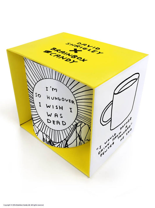 I'm So Hungover David Shrigley Mug