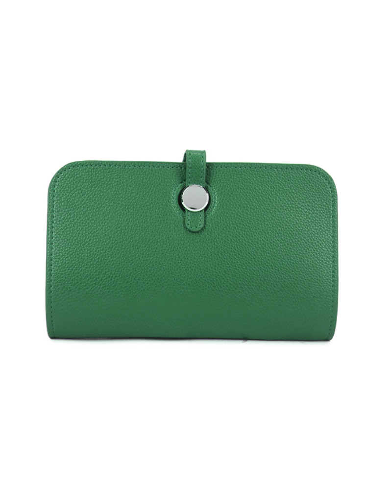 Circle Clasp Wallet