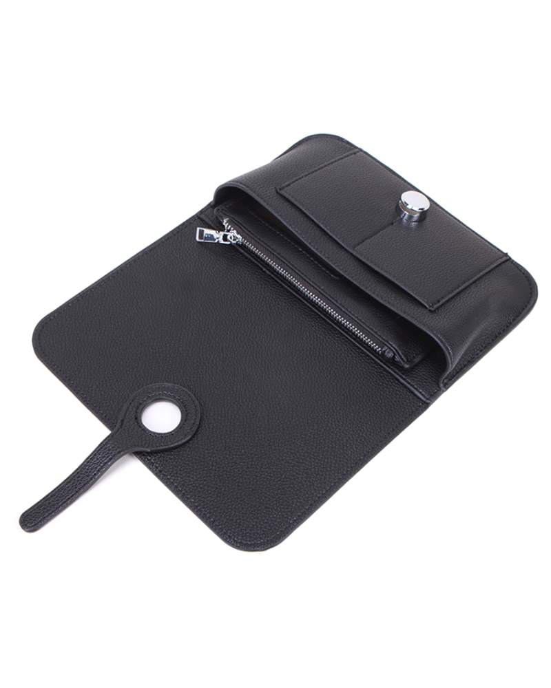 Circle Clasp Wallet