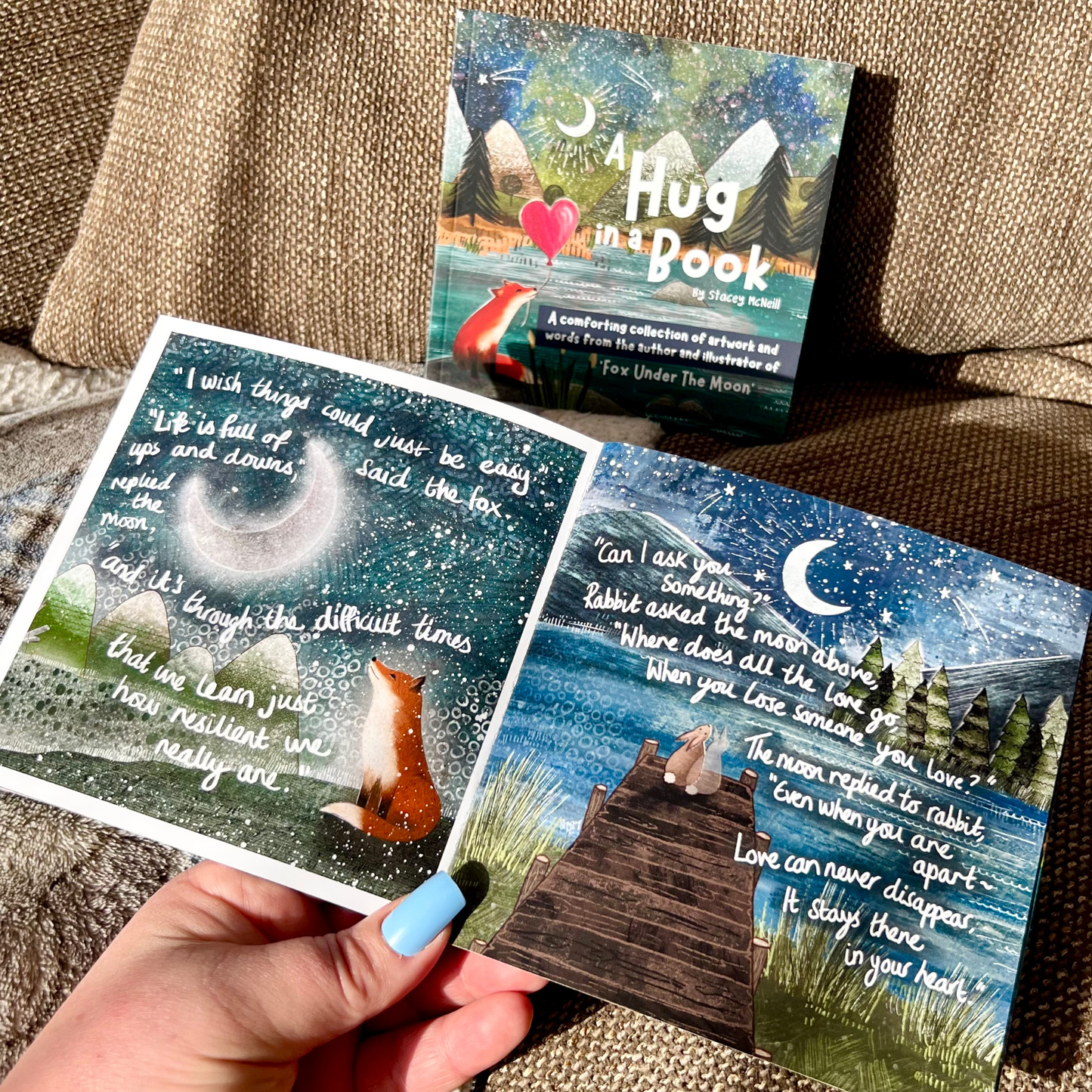 A Hug In A Book Mini Book