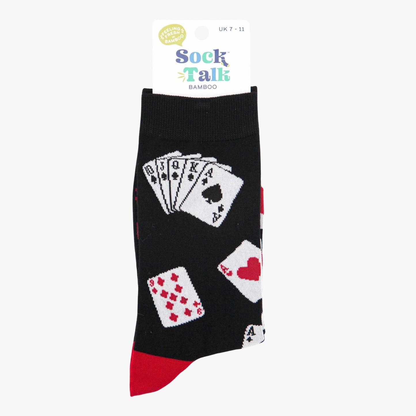 Poker Cards Bamboo Socks