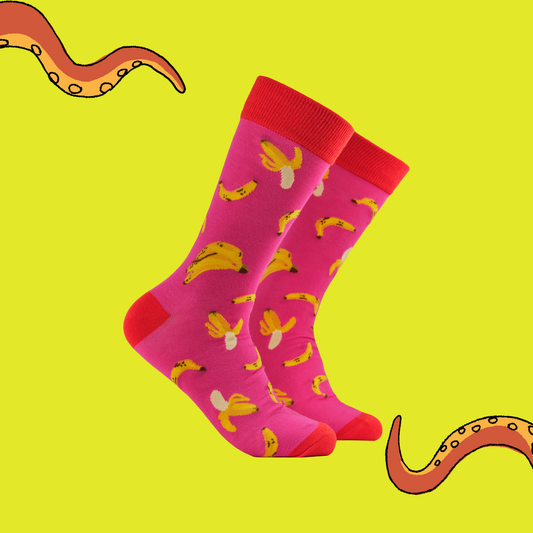 This Sock Is Bananas Bamboo Crew Socks