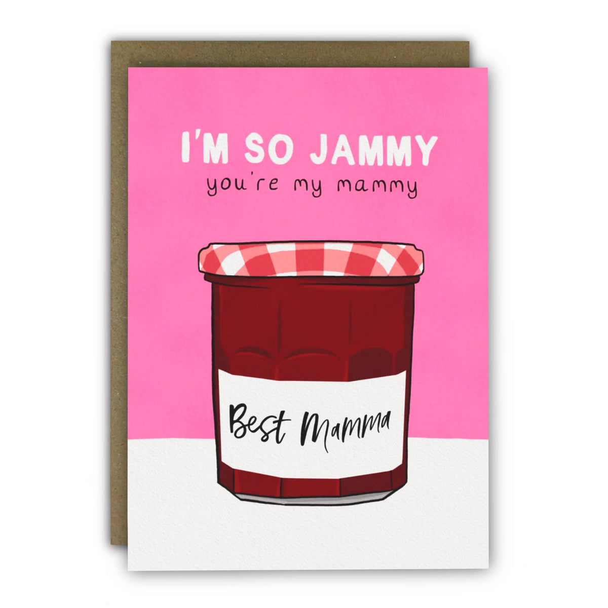 Jammy Mammy Greeting Card