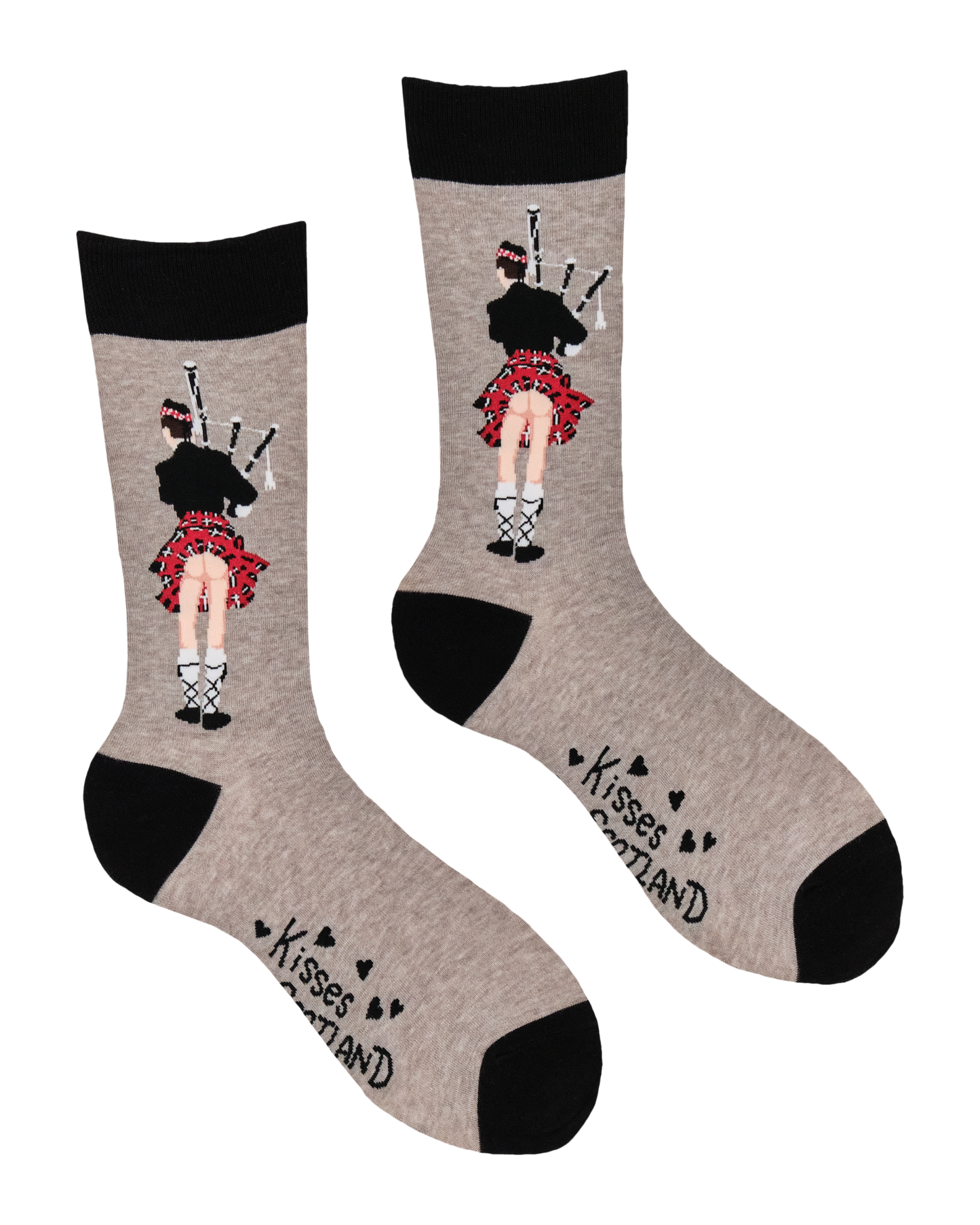 Scottish Kilt Bum Crew Socks