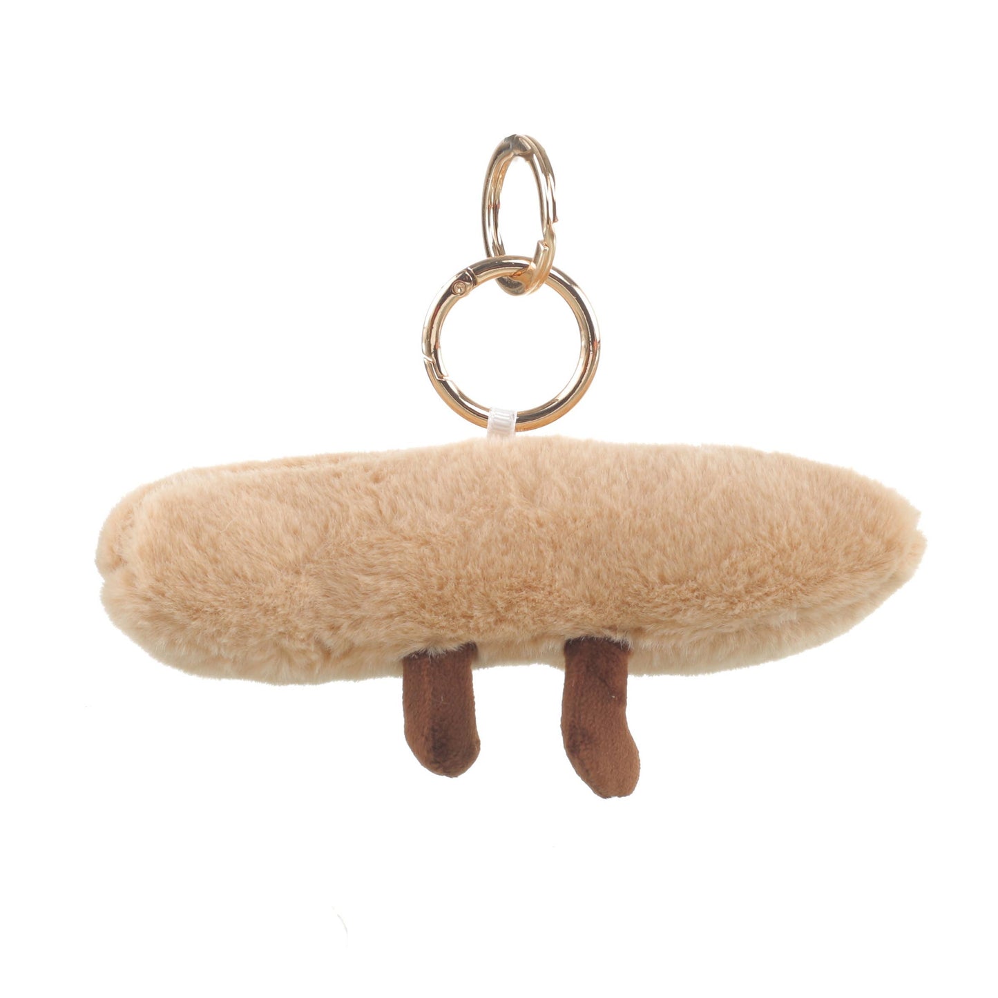 Plush French Baguette Bag Charm