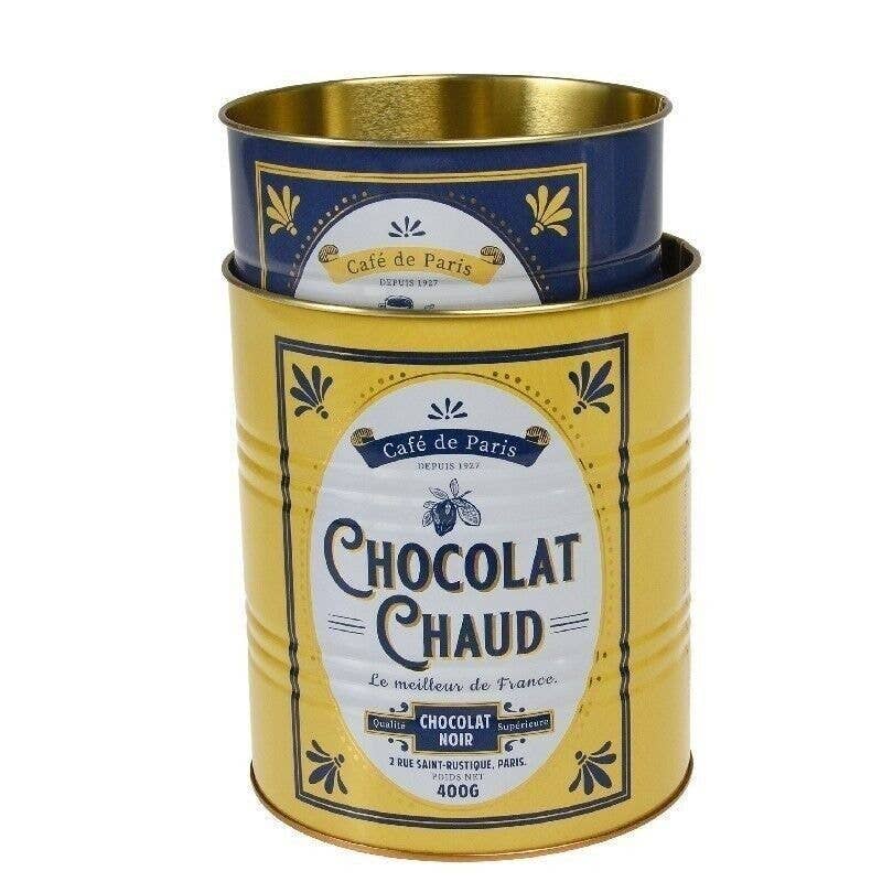 Café De Paris Storage Tins Set of 2