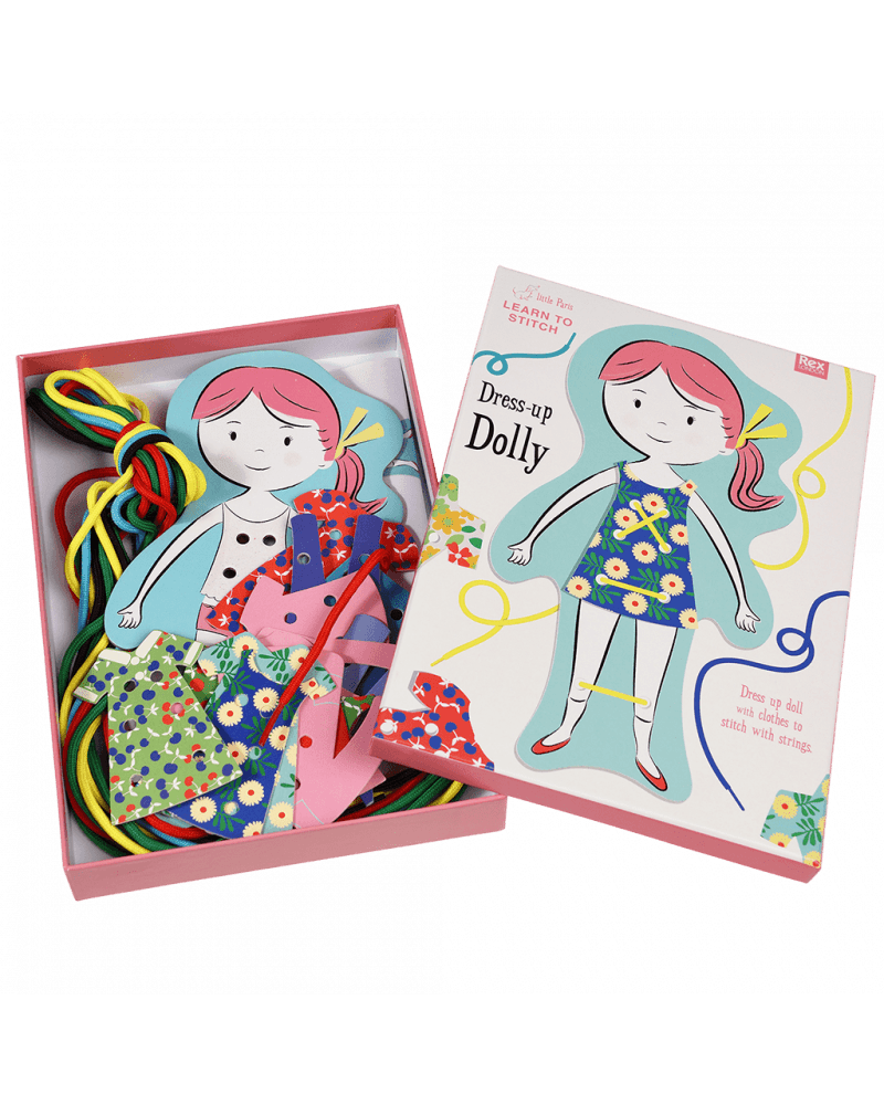 Learn To Stitch Dress Up Dolly Kit