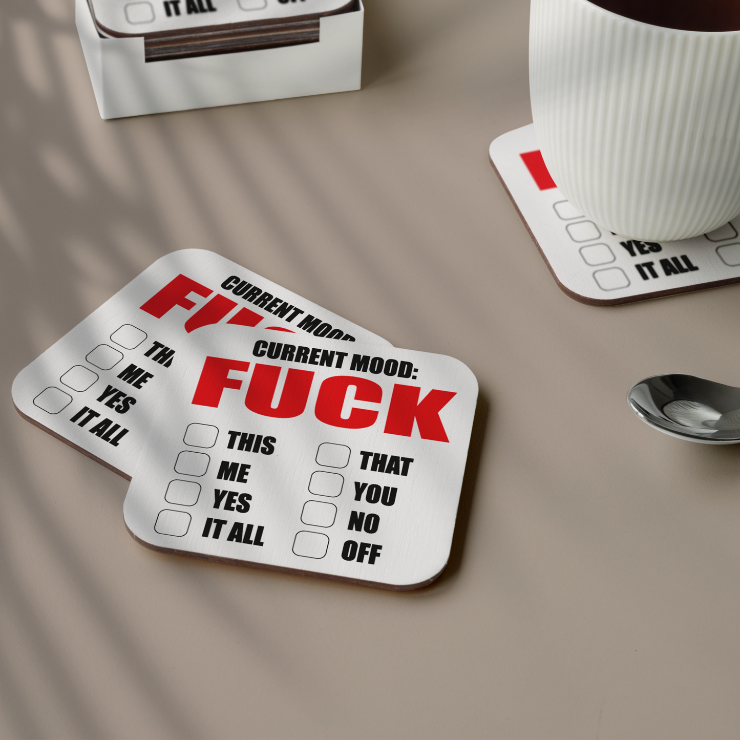 Current Mood Fuck This Coaster
