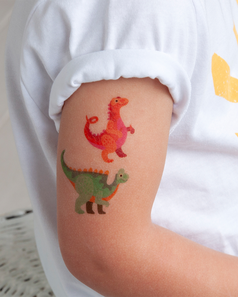 Baby Dinosaur Temporary Tattoos