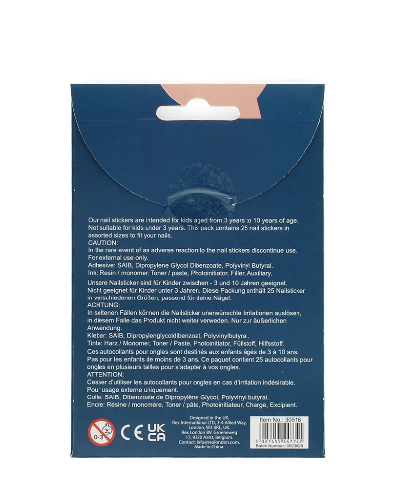 Cosmic Love Nail Stickers