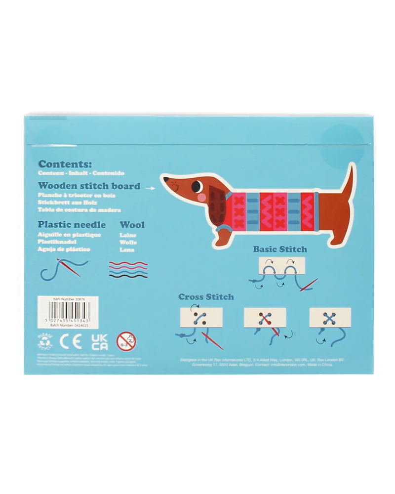 Sausage Dog Learn To Sew Kit