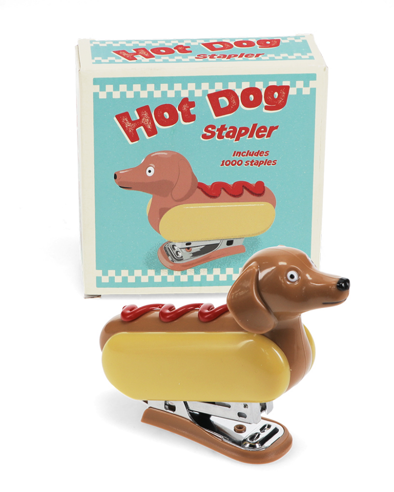 Hot Dog Dachshund Mini Stapler