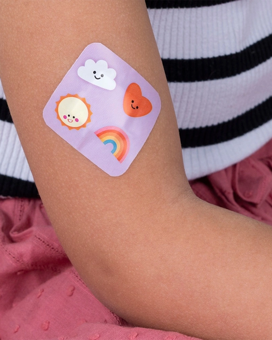 Kawaii Sunshine Children's Plasters in a Tin Set of 30