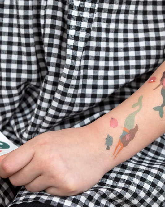 Mermaid Temporary Tattoos