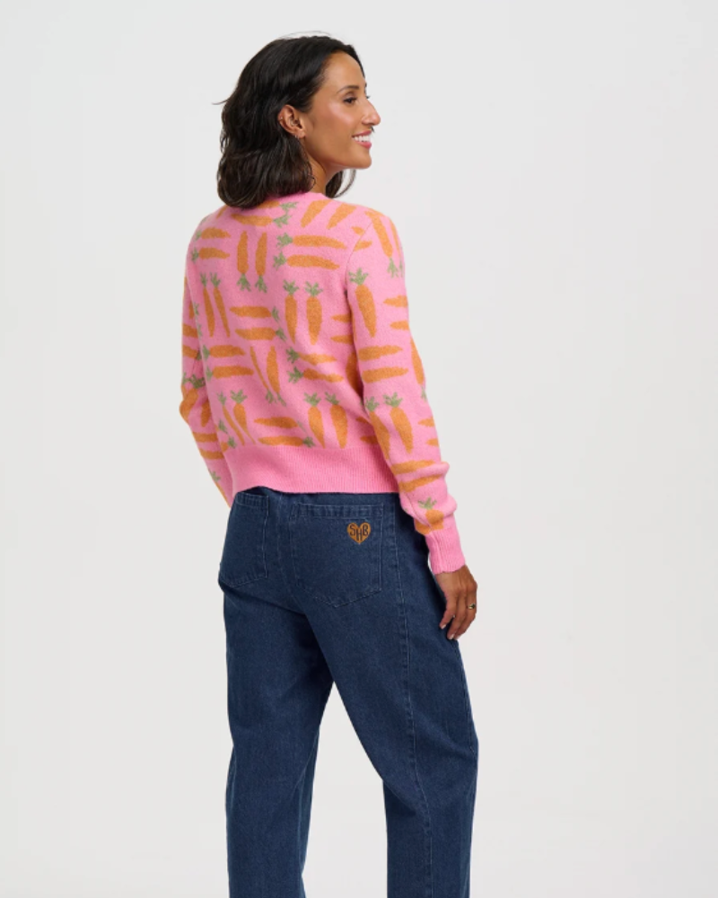 Selena Fluffy Carrots Jumper Sugarhill Brighton