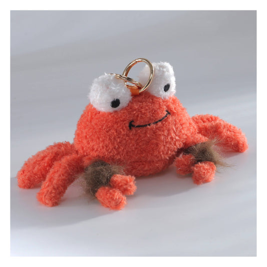 Plush Crab Bag Charm
