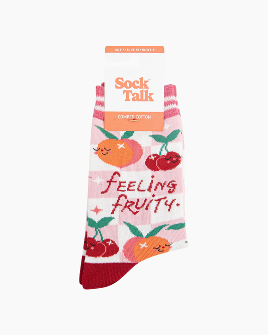 Feeling Fruity Combed Cotton Socks