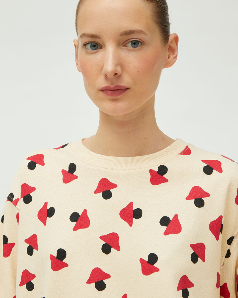 Abstract Mushroom Sweatshirt by Compania Fantastica