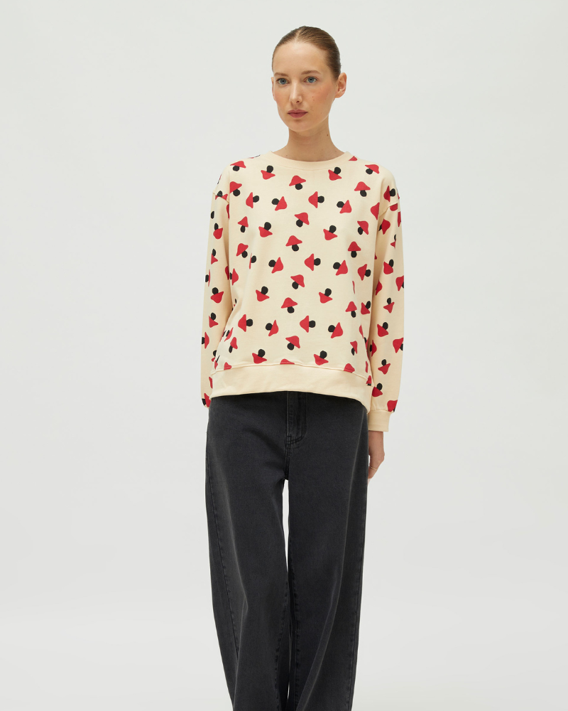 Abstract Mushroom Sweatshirt by Compania Fantastica