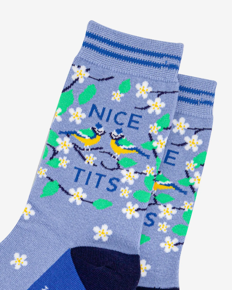 Nice Tits Combed Cotton Socks