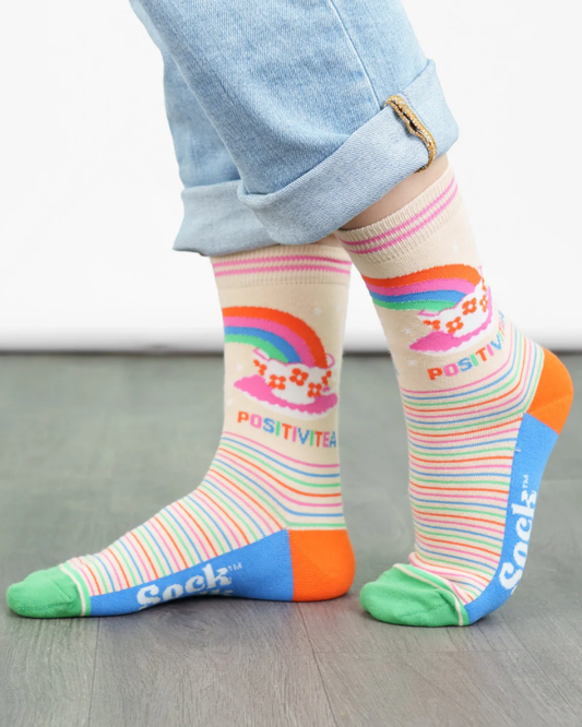 Positivitea Combed Cotton Socks