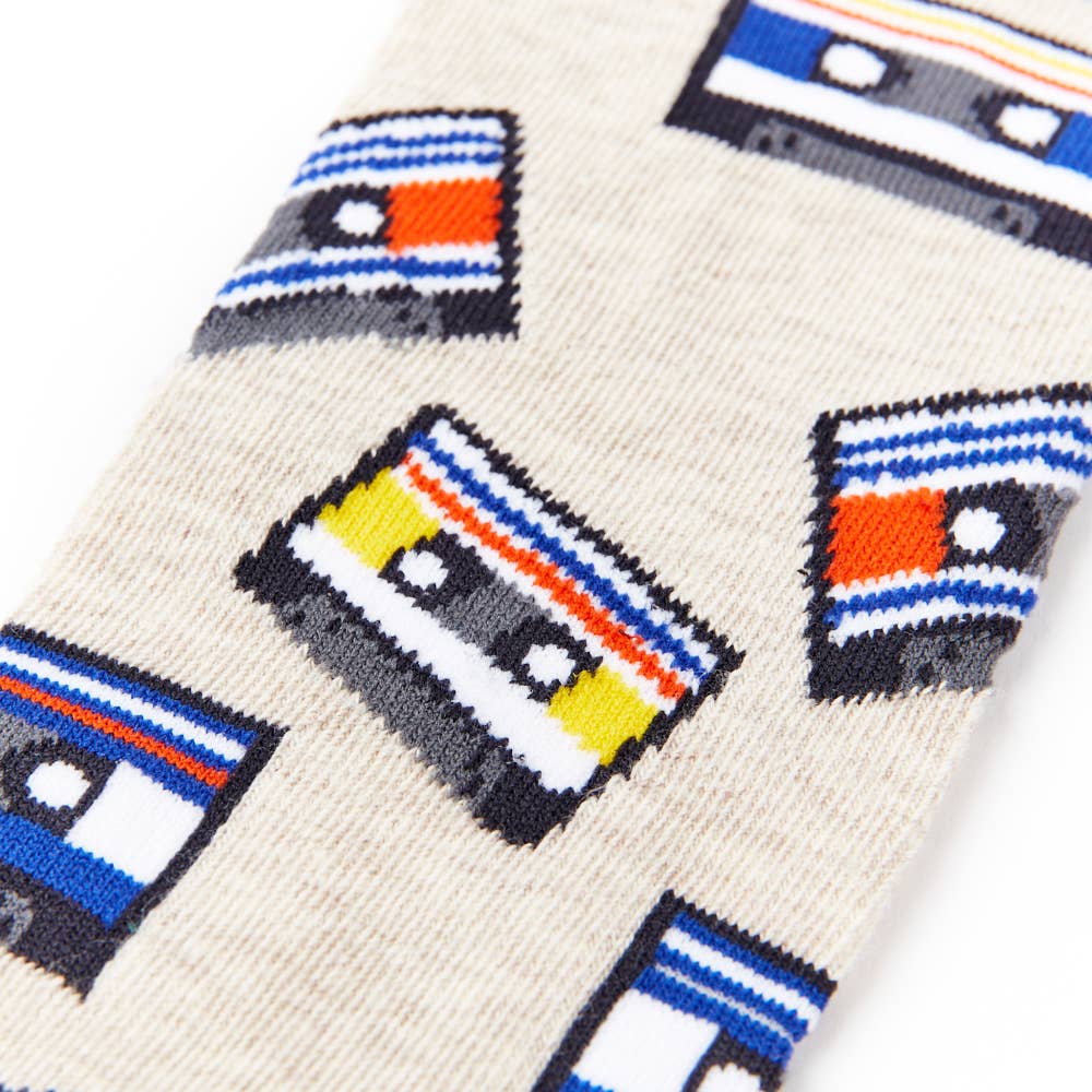 Cassette Gift Box Crew Socks