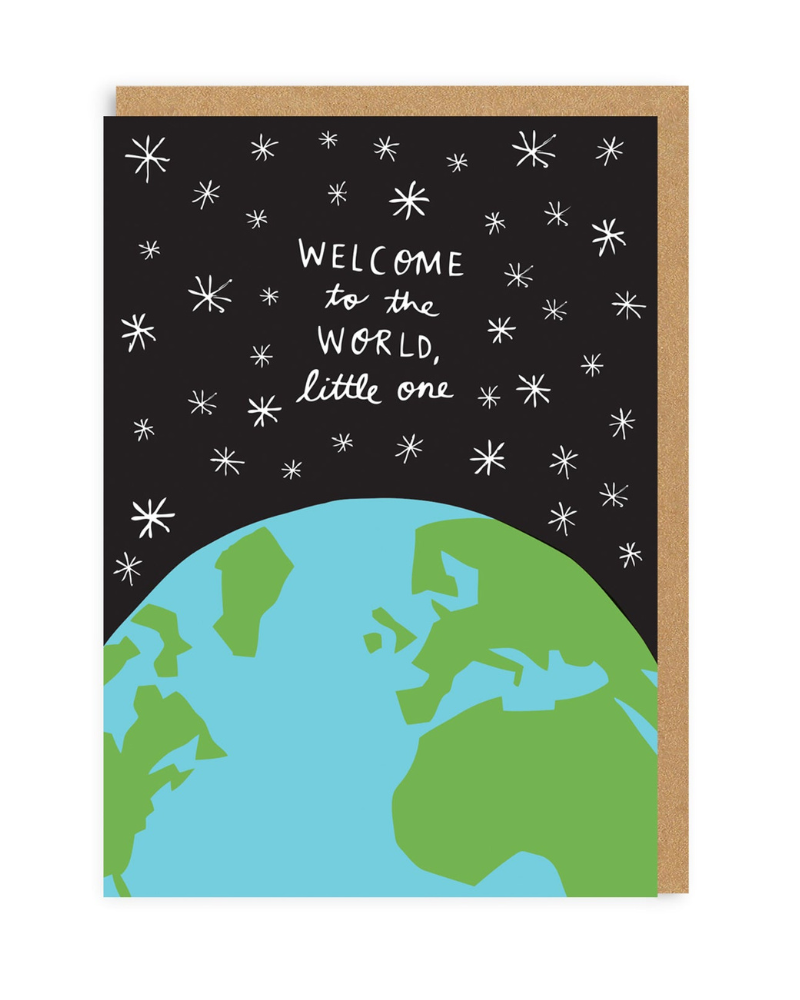 Welcome To The World Greeting Card