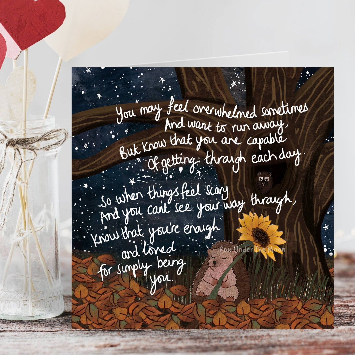 Being You Motivational Greeting Card