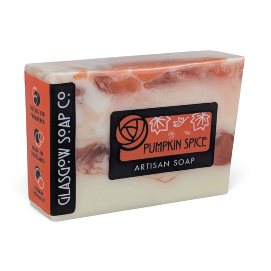 Pumpkin Spice Scented Glasgow Soap Bar
