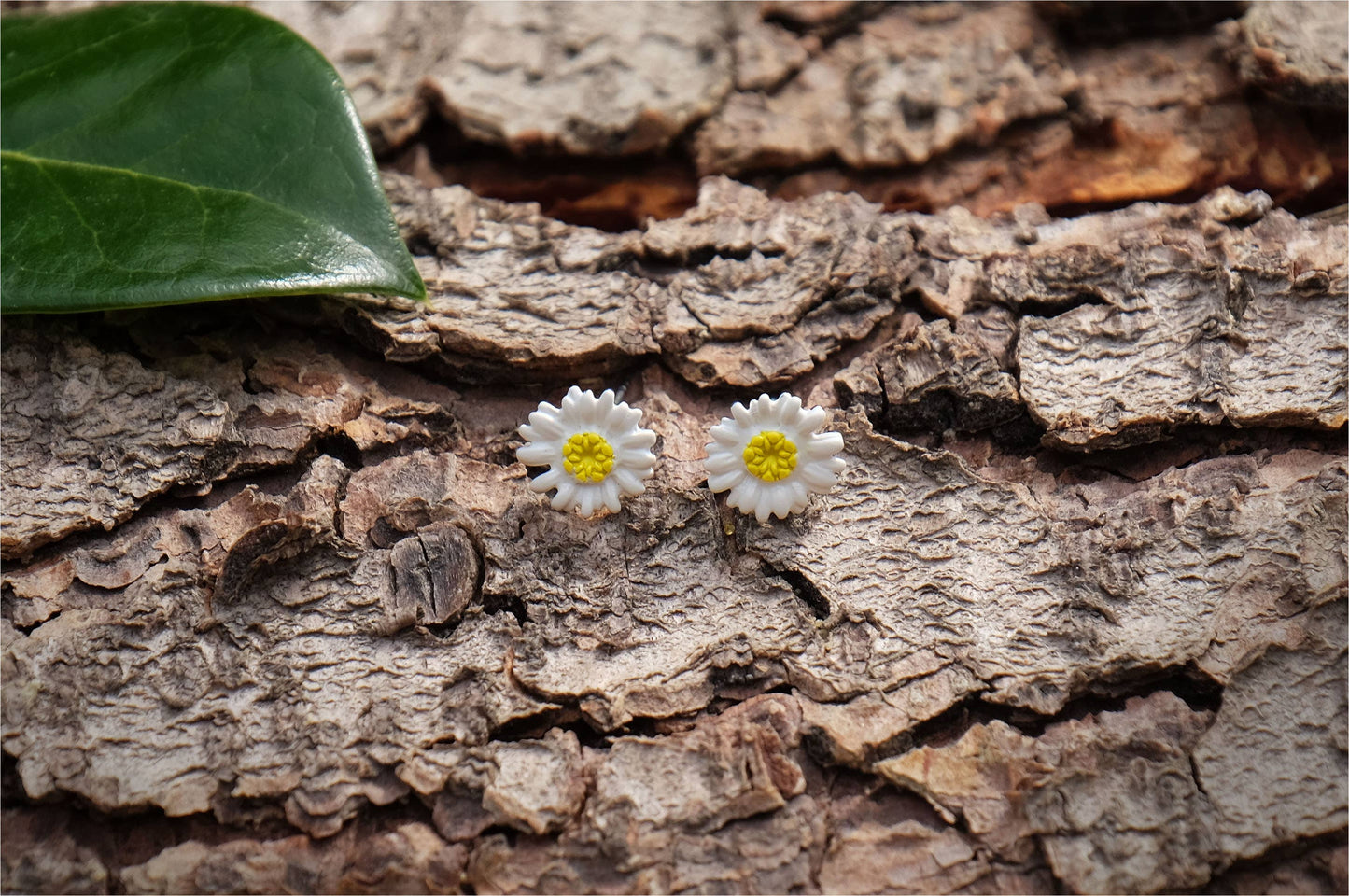 Daisy Flower Stud Earrings