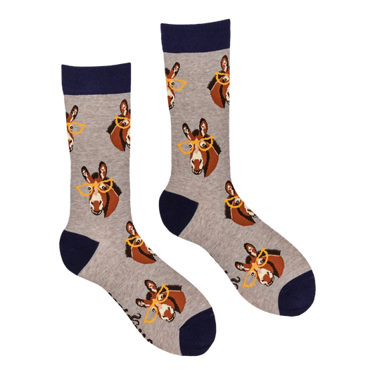 Smart Ass Donkey Crew Socks