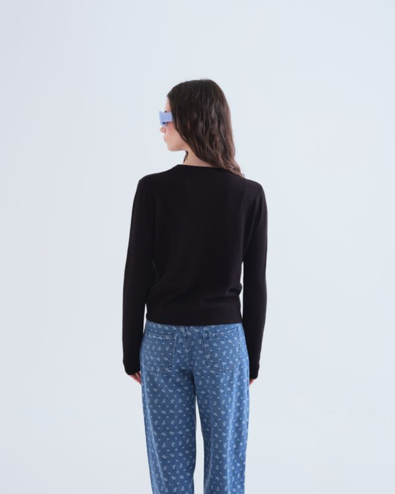 Ghost Boucle Jumper in Black Compania Fantastica