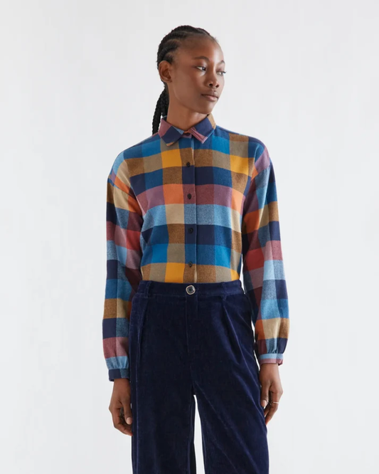 Autumn Colours Plaid Checked Shirt Compania Fantastica