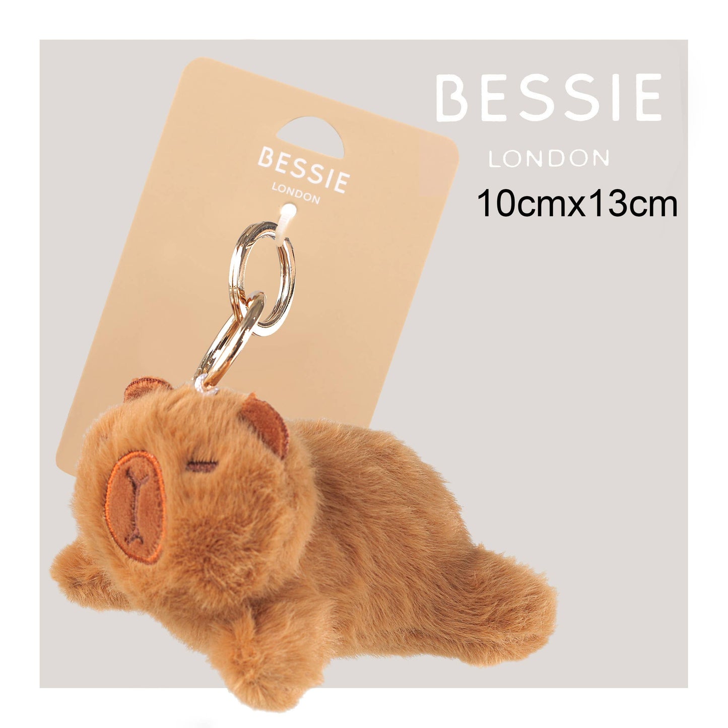 Plush Baby Capybara Bag Charm