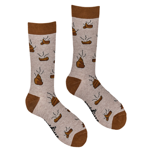 These Socks Are Shit Poo Crew Socks