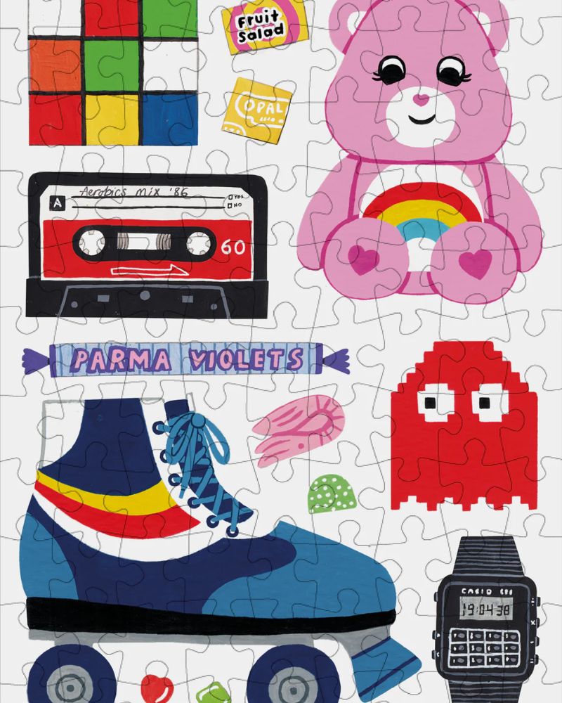Retro 80's Mini Jigsaw Puzzle