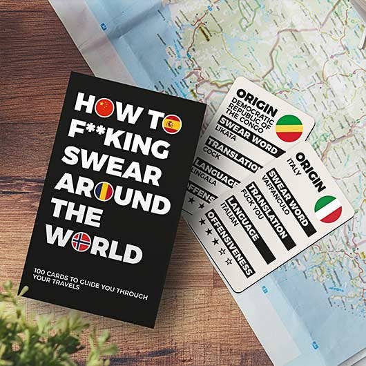 How To F**king Swear Around the World Cards