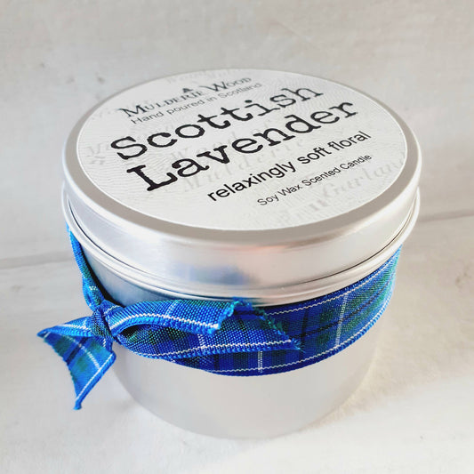 Scottish Lavender Handmade Soy Wax Candle