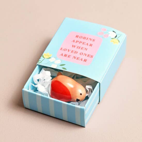 Tiny Matchbox Ceramic Token: Apple
