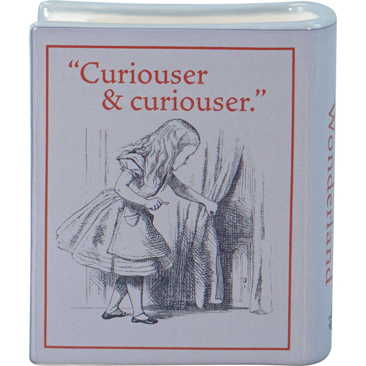 Alice in Wonderland Book Plant Pot