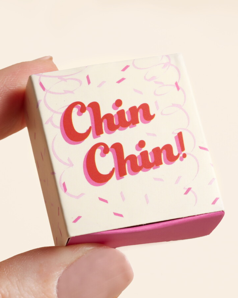Tiny Matchbox Ceramic Tokens: Martini