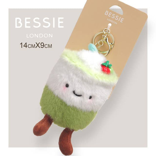 Plush Iced Matcha Bag Charm