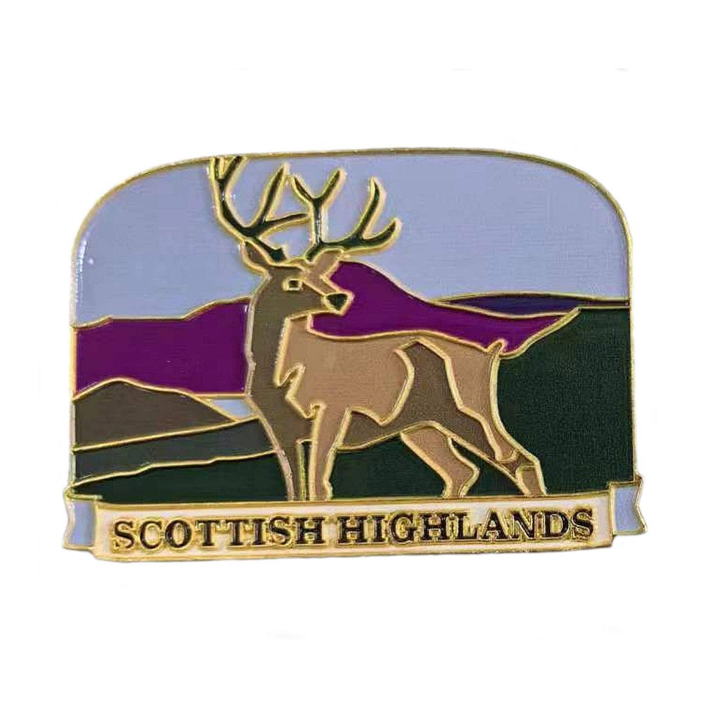 Scottish Highlands Stag Magnet