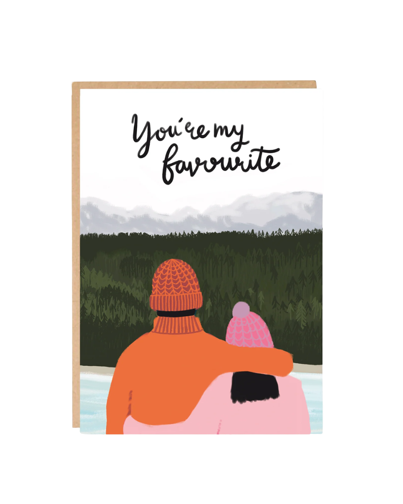 You're My Favourite Greeting Card