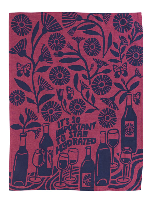 Stay Hydrated Tea Towel