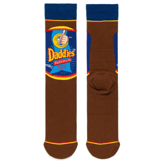 Daddies Brown Sauce Socks UK 8-11