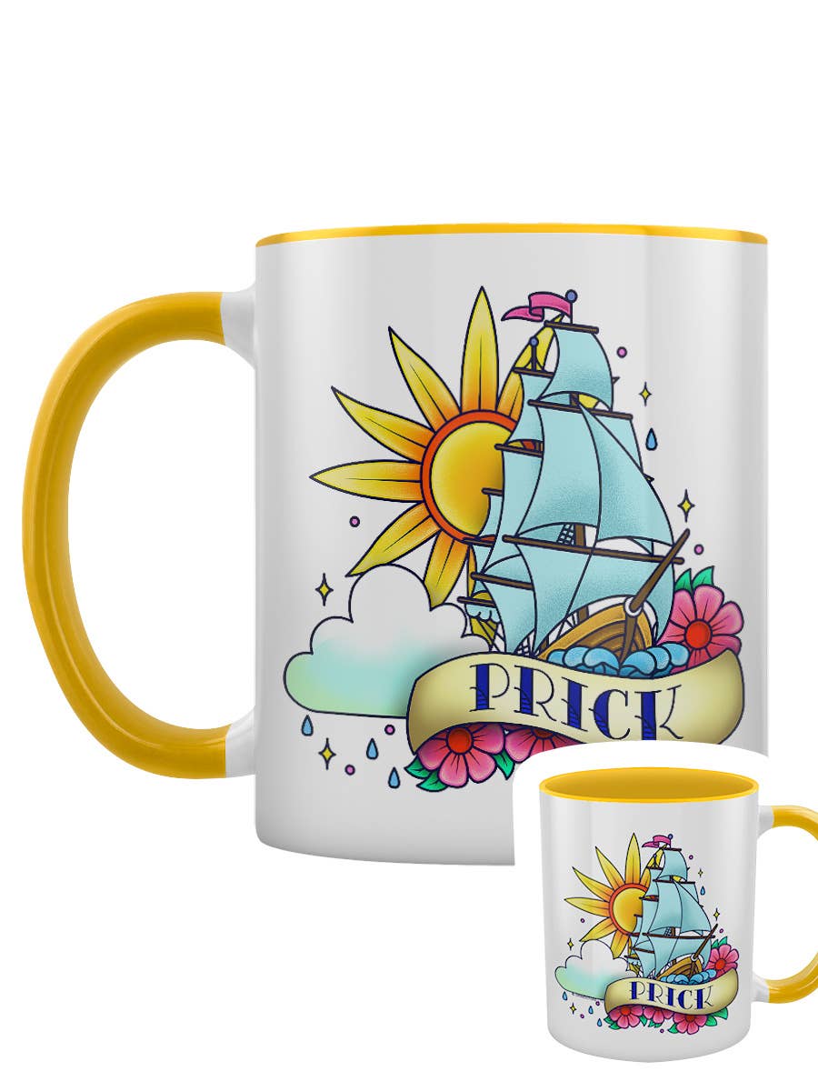Prick Tattoo 2-Tone Mug